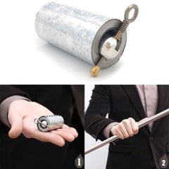 Portable Martial Arts Metal Magic Pocket Bo Staff: 1/2 Piece