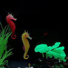 Luminous Seahorse Aquarium Decoration