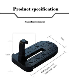 Multifunction Foldable Car Roof Rack Step